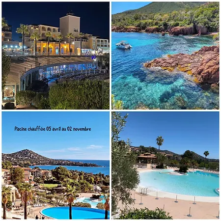 Pierre&vacances Cap Esterel Centre Vue - Jardin Clos Et Terrasse- Piscines- Parking - Climatisation - Vue * Saint-Raphaël