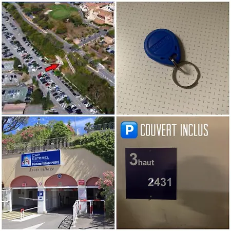 Appartement Classe Premium - Le Jardin Clos Vue Mer -Parking Couvert - Piscine Chauffee Du 05-04 Au 01 -11- Parc Residentiel Avec Espaces De Loisirs Parcours De Sante, Randonnees , Jeux Exterieur Saint-Raphael (Var)