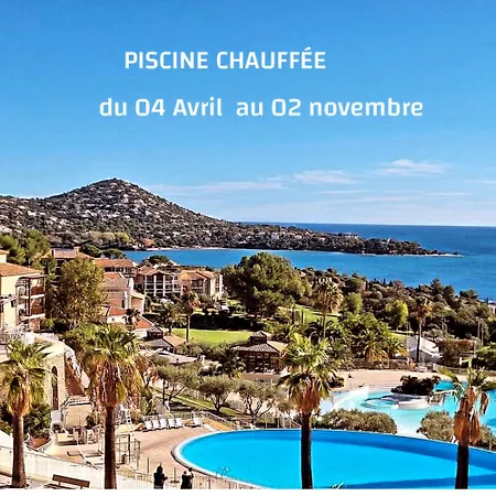 Appartement Classe Premium - Le Jardin Clos Vue Mer -Parking Couvert - Piscine Chauffee Du 05-04 Au 01 -11- Parc Residentiel Avec Espaces De Loisirs Parcours De Sante, Randonnees , Jeux Exterieur *