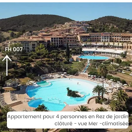 Appartement Classe Premium - Le Jardin Clos Vue Mer -Parking Couvert - Piscine Chauffee Du 05-04 Au 01 -11- Parc Residentiel Avec Espaces De Loisirs Parcours De Sante, Randonnees , Jeux Exterieur *