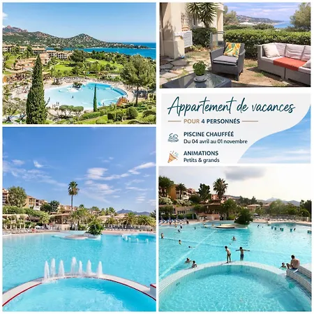 Apartment Appartement Classe Premium - Le Jardin Clos Vue Mer -Parking Couvert - Piscine Chauffee Du 05-04 Au 01 -11- Parc Residentiel Avec Espaces De Loisirs Parcours De Sante, Randonnees , Jeux Exterieur *