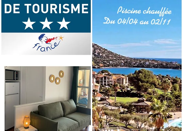 Pierre&vacances Cap Esterel Centre Fh -vue - Jardin Clos Et Terrasse- Piscines- Parking - Climatisation - Vue Apartment *