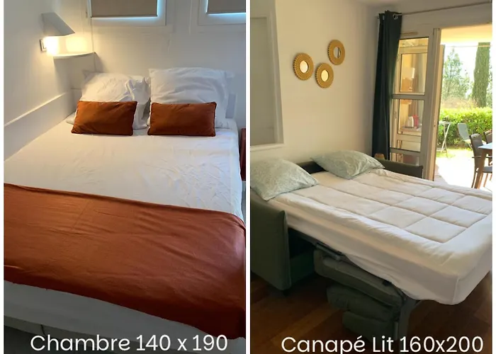 Pierre&vacances Cap Esterel Centre Fh -vue - Jardin Clos Et Terrasse- Piscines- Parking - Climatisation - Vue Apartman