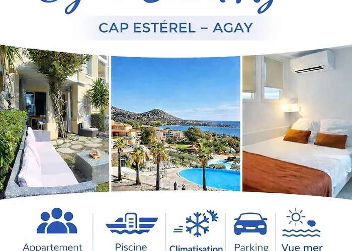 Apartament Pierre&vacances Cap Esterel Centre Fh -vue - Jardin Clos Et Terrasse- Piscines- Parking - Climatisation - Vue *